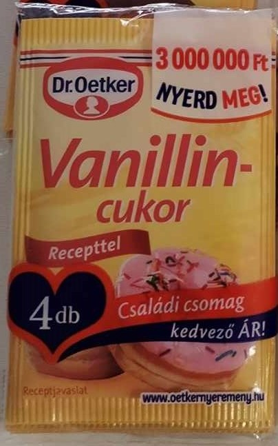 Dr.Oetker Vanillin cukor 4db-os 32g